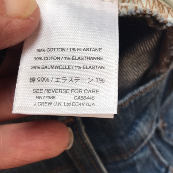 Madewell Denim skirt with raw hem - Picture 7 of 8